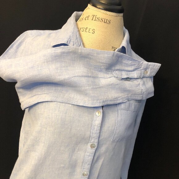 Beautiful C&C California Linen Long Shirt: Size M - Picture 6 of 15
